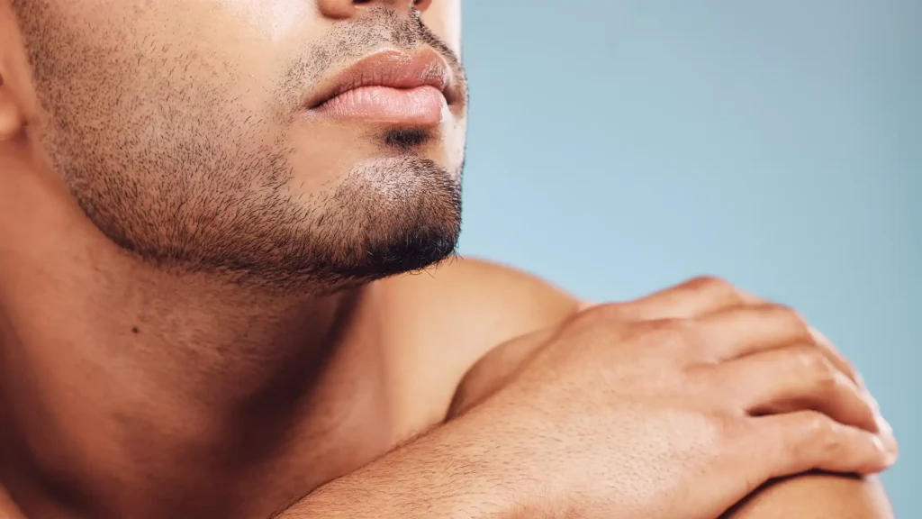 Smooth skin man