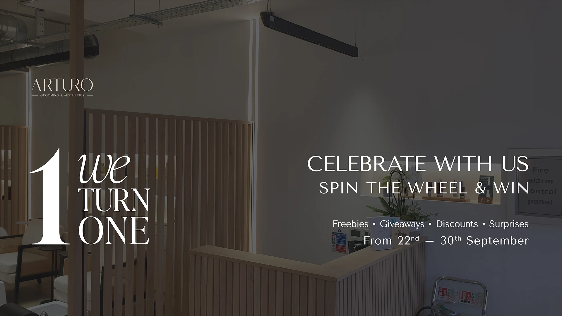 Arturo 1 year Anniversary